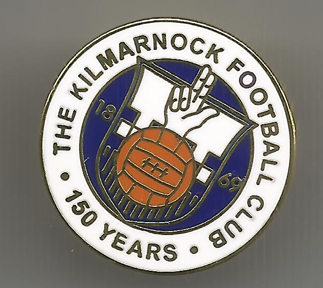 Badge Kilmarnock FC 150 years
